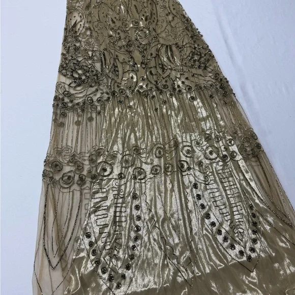 Ralph Lauren Purple Label Briony Embellished Tulle Evening Dress Made In Italy.